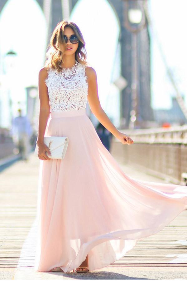 chiffon prom dress